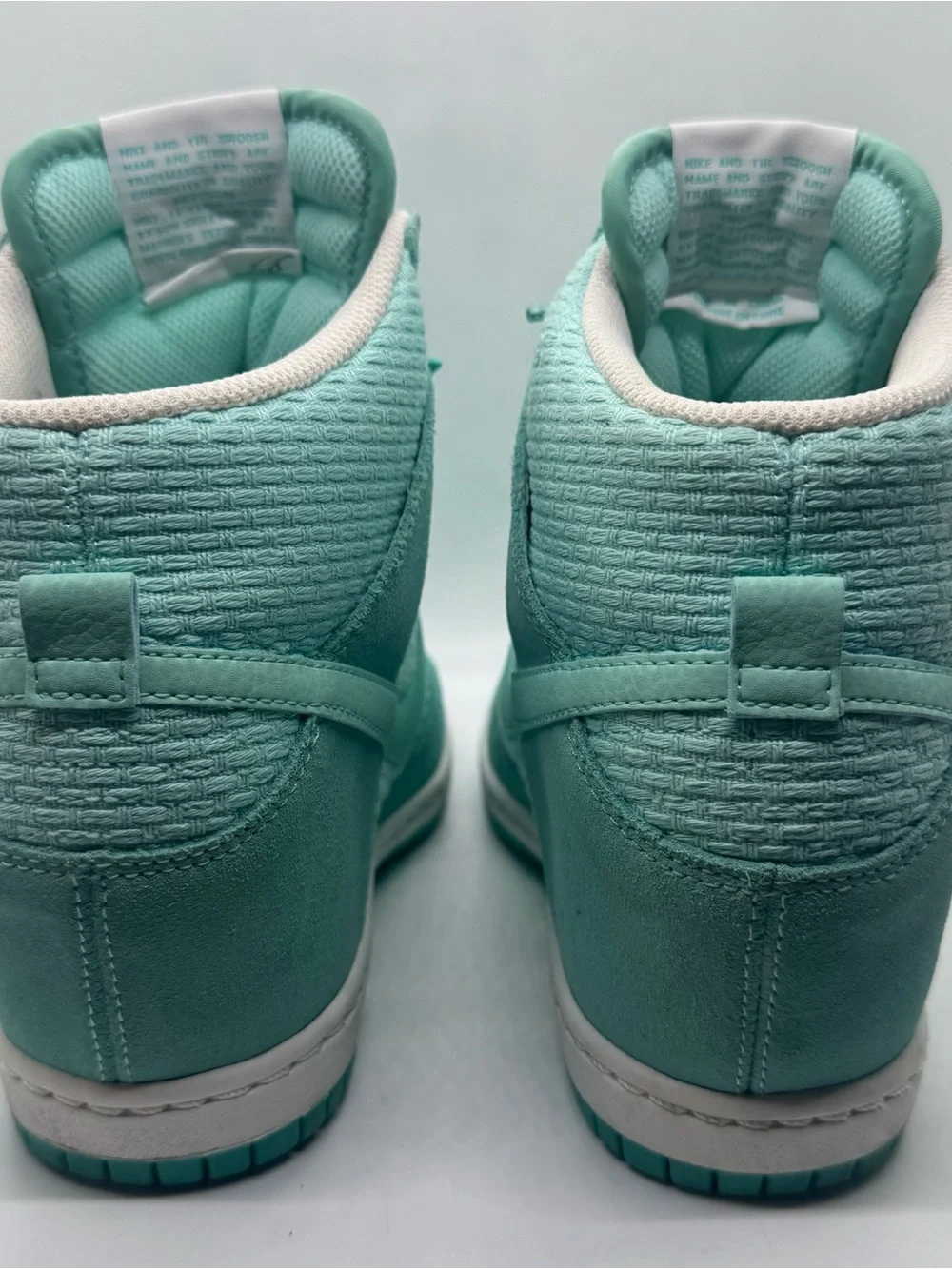 Nike Dunk Sky Hi Artisan Teal Hidden Wedge Sneakers 644877-303 Women's US Size 8 - Picture 6 of 9